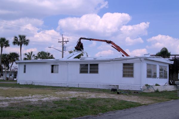 Mobile Home Demolition in Duluth