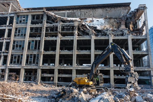 Commercial Building Demolition in Duluth