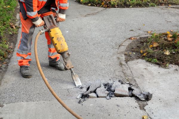 Concrete Sidewalk Removal in Duluth